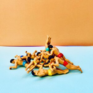 Des baigneurs un peu chauds